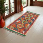 Koberec Kilim Chobi 67x194 Ručne tkaný afganský kilim