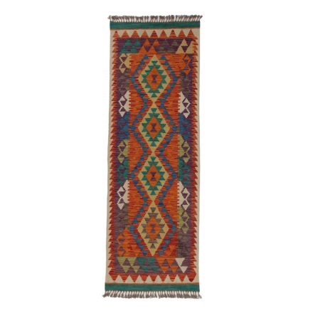 Koberec Kilim Chobi 67x194 Ručne tkaný afganský kilim