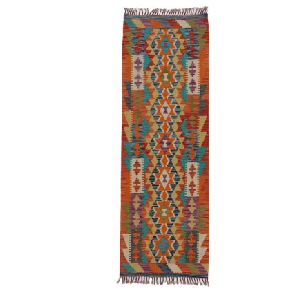 Koberec Kilim Chobi 71x210 Ručne tkaný afganský kilim