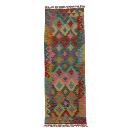 Koberec Kilim Chobi 64x179 ručne tkaný koberec Kilim