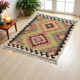 Koberec Kilim Chobi 62x85 Ručne tkaný afganský kilim