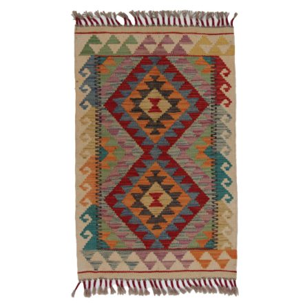Koberec Kilim Chobi 92x59 ručne tkaný afganský kilim