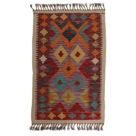 Koberec Kilim Chobi 90x54 ručne tkaný afganský kilim