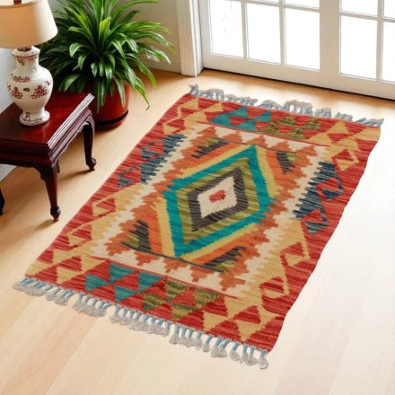Koberec Kilim Chobi 85x59 ručne tkaný afganský kilim