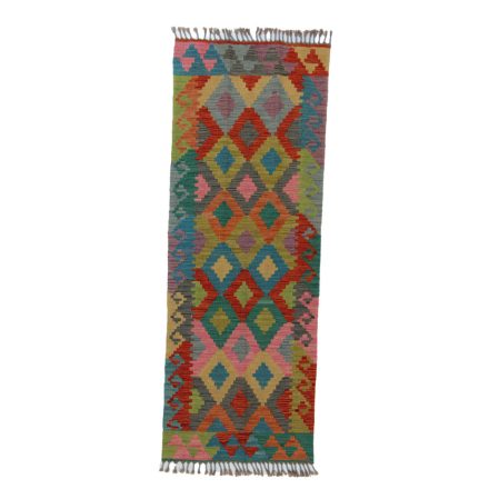 Koberec Kilim Chobi 64x174 ručne tkaný koberec Kilim