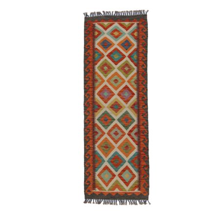 Koberec Kilim Chobi 73x207 Ručne tkaný afganský kilim