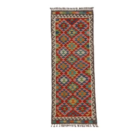 Koberec Kilim Chobi 74x195 Ručne tkaný afganský kilim