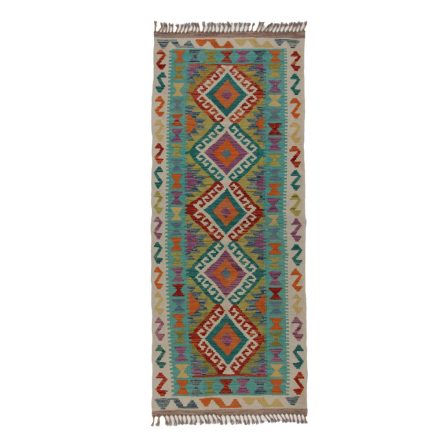 Koberec Kilim Chobi 82x201 Ručne tkaný afganský kilim