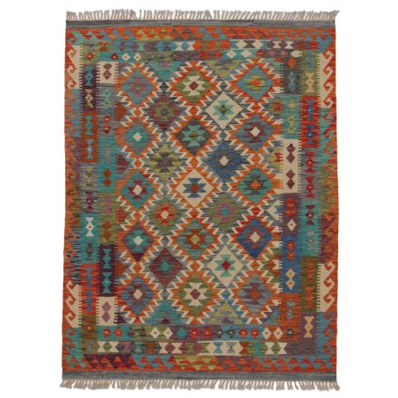 Koberec Kilim Chobi 193x150 ručne tkaný afganský kilim