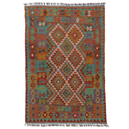 Koberec Kilim Chobi 196x133 ručne tkaný afganský kilim