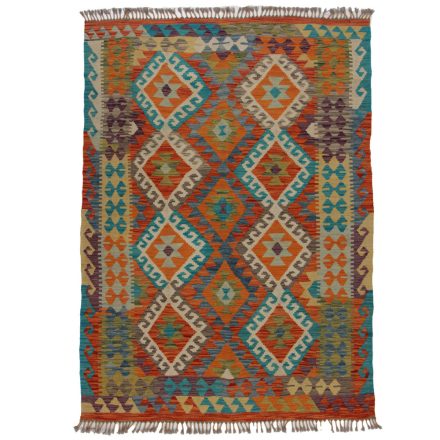 Koberec Kilim Chobi 202x150 ručne tkaný afganský kilim