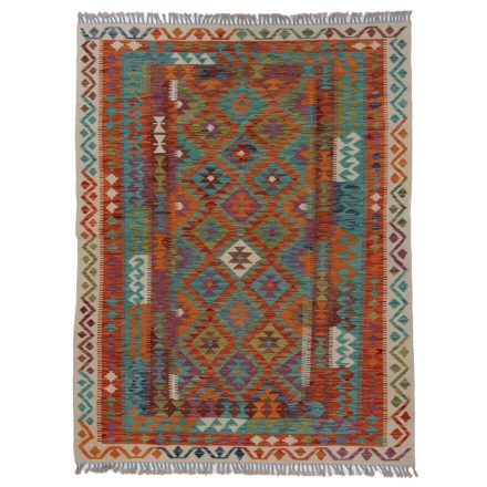 Koberec Kilim Chobi 197x150 ručne tkaný afganský kilim