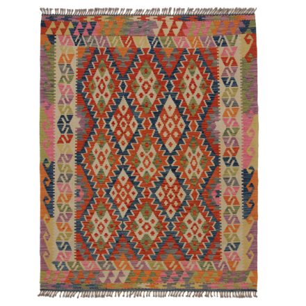 Koberec Kilim Chobi 198x156 ručne tkaný afganský kilim