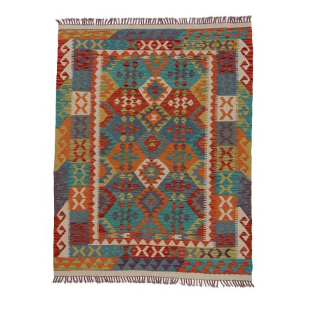 Koberec Kilim Chobi 198x157 ručne tkaný afganský kilim