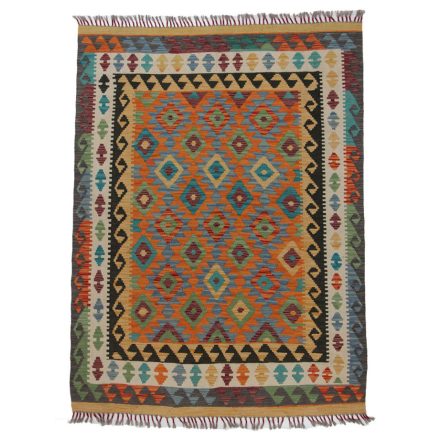 Koberec Kilim Chobi 202x151 ručne tkaný afganský kilim