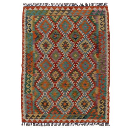 Koberec Kilim Chobi 189x149 ručne tkaný afganský kilim