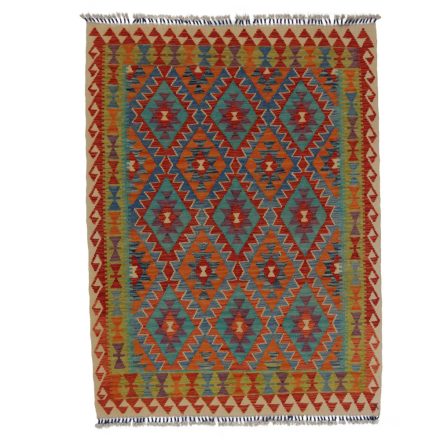 Koberec Kilim Chobi 135x177 Ručne tkaný afganský kilim