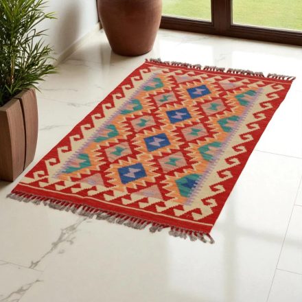 Koberec Kilim Chobi 125x77 ručne tkaný afganský kilim