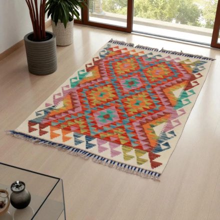 Ručne tkaný Afgan kilim koebrce Chobi 120x81 etnický kilim