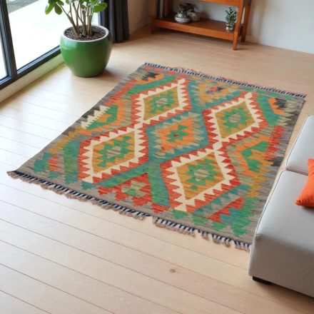 Kilim koberec Chobi 144x107 ručne tkaný vlnený kilim