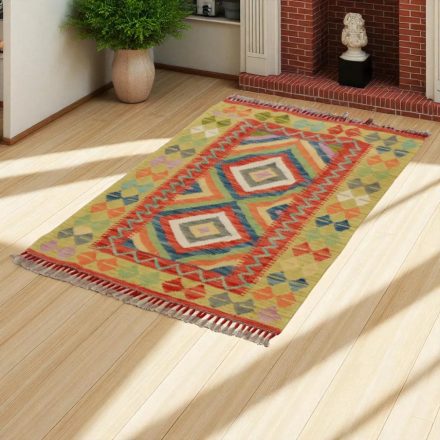Koberec Kilim Chobi 128x87 ručne tkaný afganský kilim