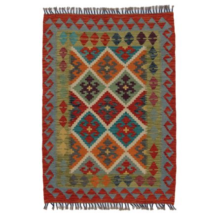 Koberec Kilim Chobi 142x103 ručne tkaný afganský kilim