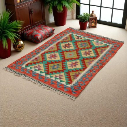 Koberec Kilim Chobi 80x112 Ručne tkaný afganský kilim