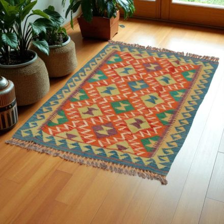 Koberec Kilim Chobi 125x78 ručne tkaný afganský kilim