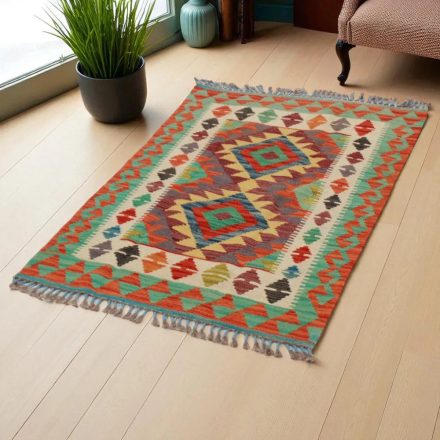 Koberec Kilim Chobi 125x84 ručne tkaný afganský kilim