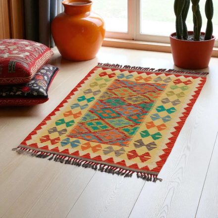 Koberec Kilim Chobi 118x88 ručne tkaný afganský kilim