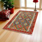 Ručne tkaný Afgan kilim koebrce Chobi 147x101 etnický kilim