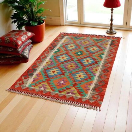 Ručne tkaný Afgan kilim koebrce Chobi 147x101 etnický kilim