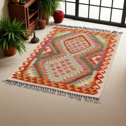 Koberce Kilim Chobi 115x81 ručne tkaný kusový koberec
