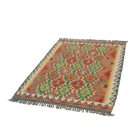 Afganský Kelimový koberec Chobi 150x98 plochý tkaný koberec Kilim