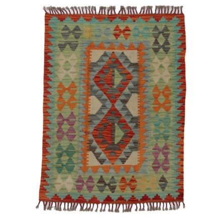 Koberec Kilim Chobi 123x94 ručne tkaný afganský kilim