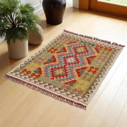 Koberec Kilim Chobi 87x122 Ručne tkaný afganský kilim