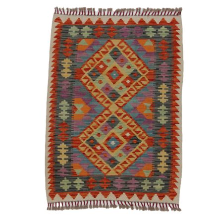 Koberec Kilim Chobi 117x87 ručne tkaný afganský kilim