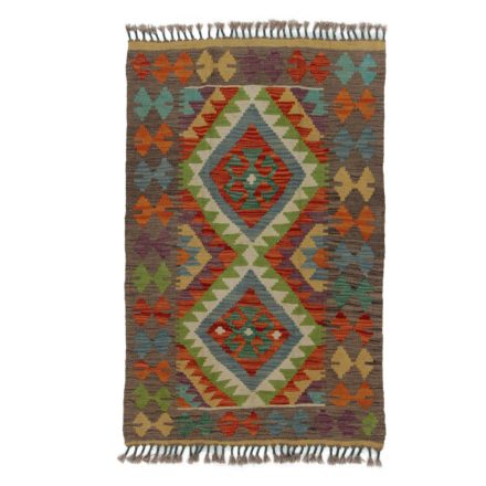 Koberec Kilim Chobi 125x79 ručne tkaný afganský kilim