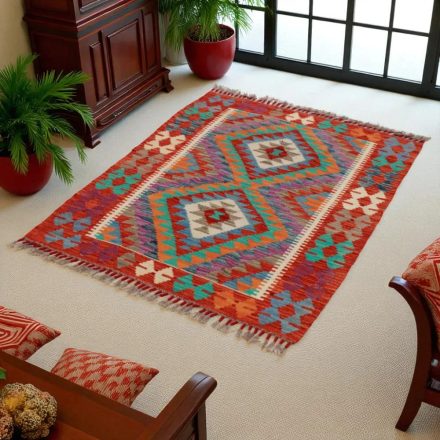 Koberec Kilim Chobi 89x125 Ručne tkaný afganský kilim