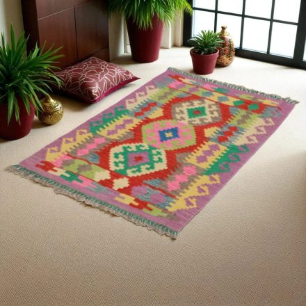Koberec Kilim Chobi 83x124 Ručne tkaný afganský kilim