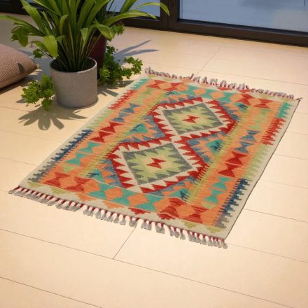 Koberec Kilim Chobi 117x86 ručne tkaný afganský kilim