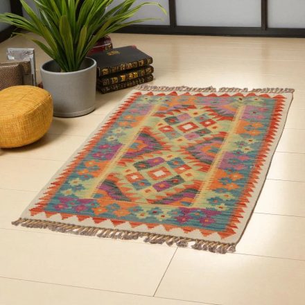 Koberec Kilim Chobi 120x87 ručne tkaný afganský kilim