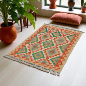 Koberec Kilim Chobi 120x80 ručne tkaný afganský kilim