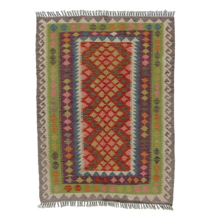 Koberec Kilim Chobi 126x168 Ručne tkaný afganský kilim