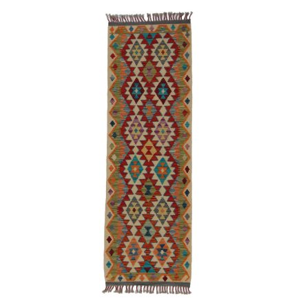 Koberec Kilim Chobi 65x198 Ručne tkaný afganský kilim