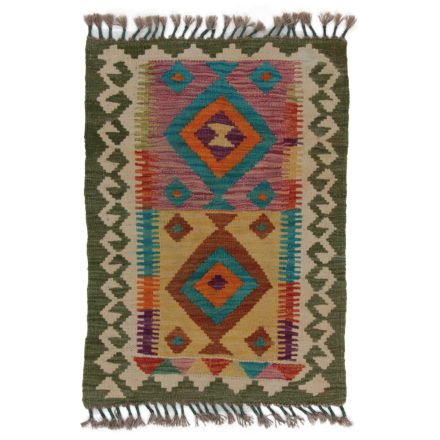 Koberec Kilim Chobi 80x57 ručne tkaný afganský kilim