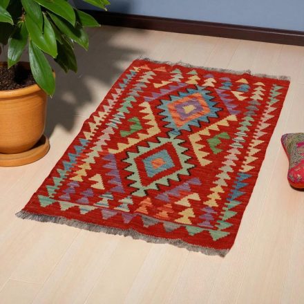 Koberec Kilim Chobi 98x67 ručne tkaný afganský kilim