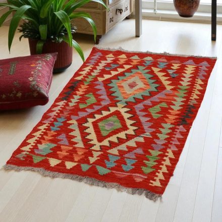 Koberec Kilim Chobi 98x66 ručne tkaný afganský kilim