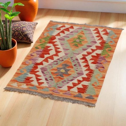 Koberec Kilim Chobi 83x61 ručne tkaný afganský kilim