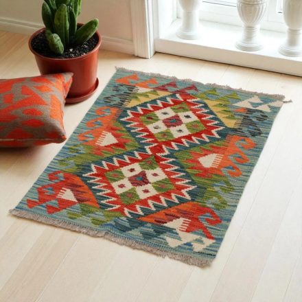 Koberec Kilim Chobi 84x61 ručne tkaný afganský kilim